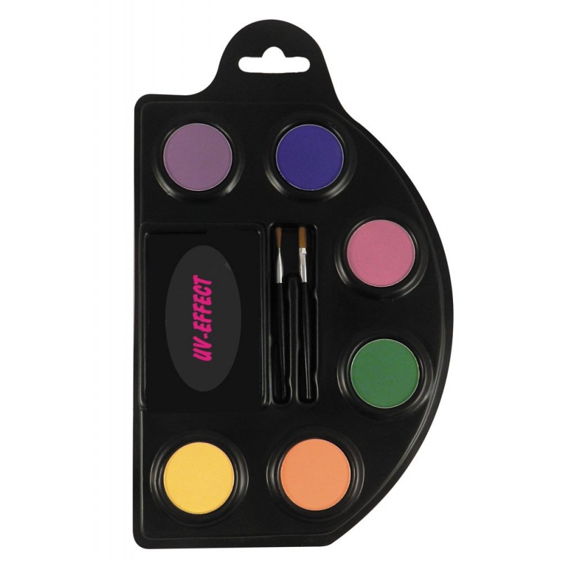 PALETTE 6 MAQUILLAGES FLUO