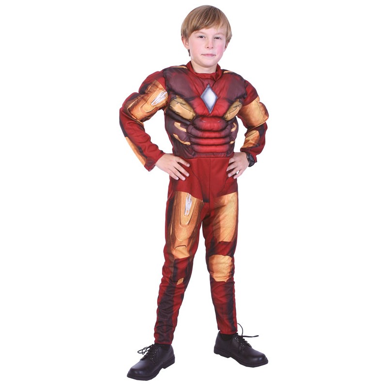 Costume super robot 7-9 ans