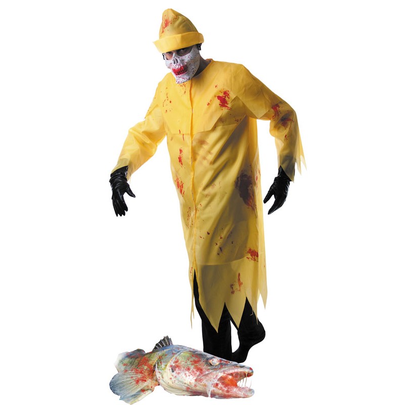 Costume zombie pêcheur