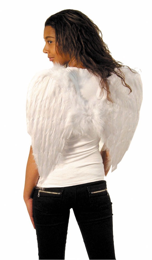 Ailes d'ange blanche 50 cm